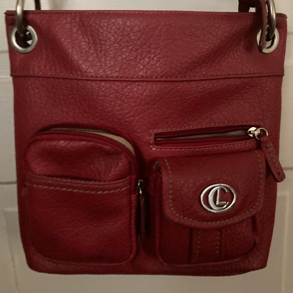 LC Lauren Conrad Red Crossbody Purse